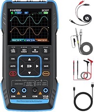 FNIRSI 2C23T 3 in 1 Handheld Oscilloscope Multimeter DDS Generator, 2 Channels, 10MHz Bandwidth, 50M