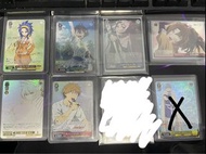 Weiss Schwarz 簽名卡 ws 鏈鋸人 葬送的芙莉蓮 妖精的尾巴 我推的孩子 敗北女角 一點都不想相親的我設下高門檻條件，結果同班同學成了婚約對象