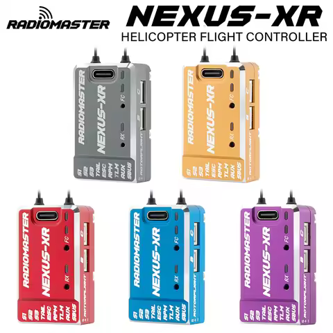 RadioMaster RC NEXUS-XR Flight Control Helicopter 2.4GHz 5-16V/DC 256MB Flash ICM42688P 6-axis MEMS 
