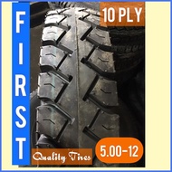 ✫ ┗ ─ First Quality Car Tire 5.00-12 for Multicab, Bongo Rear Tire & Tricycle Sidewheel