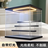 Display Stand Storage Box Ladder Hand-made Cabinet with Pop Mart Acrylic Large-capacity Doll Dust-pr