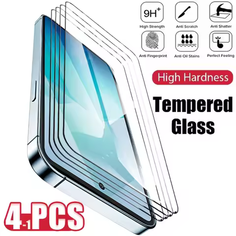 1-4PCS Tempered Glass For vivo Y100t Y100i Y31 Pro Y19 Y19s Y39 Y04 Y29s Y29 Y37 Y58 Y18 Y18i Y18t Y