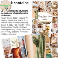 Strongaroetrtr 1100+ Vision Board Book, Vision Board Supplies For Women, Vision Board Clip Art Book,