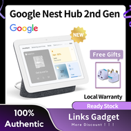 [Ready Stock] Google Nest Hub 2nd Generation Google Assistant + Sleep Sensing with Local Warranty