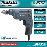 MAKITA M6501G High Speed Drill 6.5mm (1/4) 230W - 1 Year Warranty