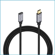 USB C Extension Cable 100W Cable Male to Female Type C 3.1 Gen 2 Extender Cord