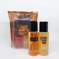 [HCM]Combo 2 Xịt thơm Body mist Amber Nhũ và không nhũ Dung tích: 75ml