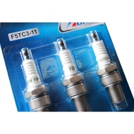 Torch Spark Plug (F5TC3-11) - SET OF 3 for Perodua MYVI 1.0, Kancil NGK equivalent part number: BP5E