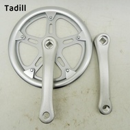 Tadill Bike Crankset High Strength City Folding Bicycle Crankset Bikes Repair Parts