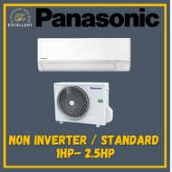 PANASONIC 1.0 / 1.5 / 2.0 / 2.5HP CS-PN9/PN12 /PN18/PN24 WKH Standard Non-Inverter R32 Air-Condition