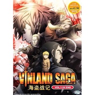 ANIMATION DRAMA DVD : VINLAND SAGA VOL 1-24 END