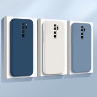 Solid color phone case Redmi Note 8 PRO Full Protect Camera Lens Shockproof TPU Jelly Soft cover C7K