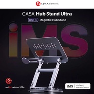 ADAM elements Hub Stand Ultra USB-C Magnetic 6-in-1 Hub Stand with Magnetic Phone Stand