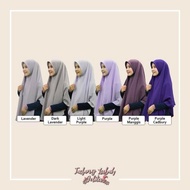 ✅TUDUNG LABUH JELITA / TUDUNG LABUH KOSHIBO / TUDUNG LABUH BIDANG 60 💯PURPLE EDITION