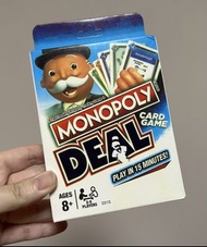 [優惠$50/6件] Monopoly Deal 大富翁 紙牌 遊戲 英文版