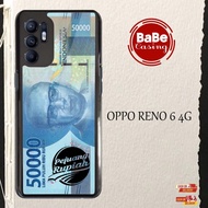Case Oppo Reno 6 4g - Reno6 Casing Uang Hp Softcase Killau Babe Hardca