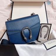 Gucci Dionysus Bag  Navy Blue 酒神包 藍寶石