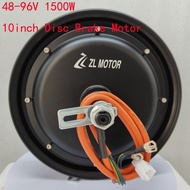 10inch 60V72V/96V 1500W high power e-scooter brushless motor/e-bike DIY bldc motor  G-M10DS1500