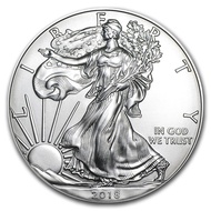 2018 United States Mint ASE American Eagle Liberty 1 oz .999 Silver Coin BU 1oz