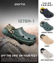 Rumahkaki - Sandal Baim Medis Pria Bahan Karet / Sepatu Sendal Cowok Dewasa Empuk dan Nyaman Porto 1
