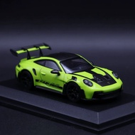 Minichamps X Tarmac Porsche 911 (992) GT3 RS Acid Green (Diecast 1/64)