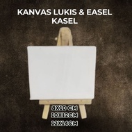 UK painting and easel canvas. 8x10cm, 10x12cm and 12x14cm spunbond fabric