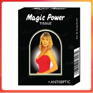 PROMO - TISSUE MAGIC MAN HITAM 6 SACHET/ TISU SUPER MAGIC/ TISU POWER MAGIC / TISU BASAH TAHAN LAMA