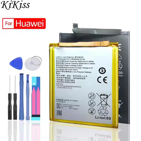 Battery For Huawei Honor 6 6A 6X 6C Pro 6S 7A 7S 8 8A 8S 8X/Enjoy 6S/Nova/P9 Lite mini/Y5 Y6 Y7 Y9 I