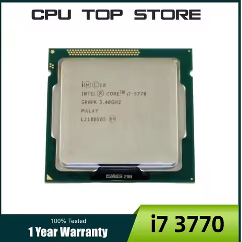 Intel Core CPU i7 3770 3.4GHz SR0PK Quad-Core LGA 1155 Processor