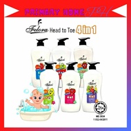 [FastShipping]Felora Junior Kids Head to Toe 4 in 1 Soft Smooth Clean Baby Body Shampoo/ Syampu Bayi