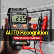 ANENG M113 Digital Mini Multimeter Tester Intelligent AC/DC Voltage Meter 1999 Counts LCD Resistance