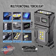 MULTIFUNCTIONAL TORCHLIGHT FLASHLIGHT LAMPU SULUH PERBAGAI FUNGSI 180TURNING ANGLE GC609多功能手电筒