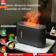 SG Stock 240ml USB Flame Fire Air Humidifier Aroma Diffuser Aromatherapy Essential Oil Diffuser Arom