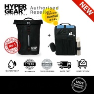 Hypergear Dry Pac Aero 25L (Bundle With Fast Slot E) BLACK / Carmo Grey Alpha (100% Original + 1 Yea