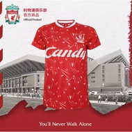 Genuine product of Liverpool FC | Lfc retro shirt | Liverpool FC 1989-90 Candy classic home jersey