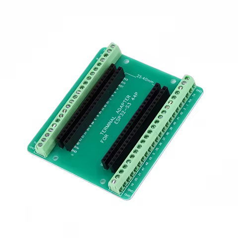 5pcs ESP32-S3-44Pin Breakout Board Expansion Module (Green) Development Board/Learning Board