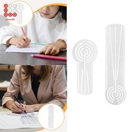 [Lovoski] Geometric Pattern Drawing Ruler Drawing Template Lightweight Aid Professional Project Art 