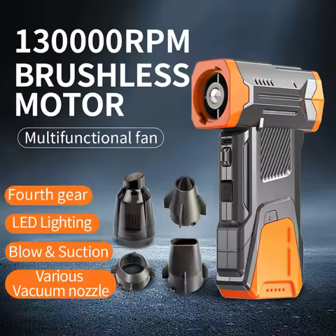 NASAN X6 Mini Turbo Jet Fan Portable Turbo Violent Fan 130000RPM Jet Turbo Blower Brushless Motor Ha