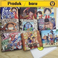 .❤🎁Ready Stock🎁 beg duit kulit lelaki beg dompet lelaki dompet kulit lelaki set dompet One Piece Wallet Lelaki dan Wanita Bahagian Pendek Pelajar Remaja Jepun Luffy Solo Rochoba Anime Kartun Dua Dimensi