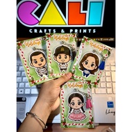 LAMINATED KEYCHAIN CHIBI - gift / souvenir / giveaway
