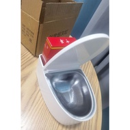 Q-6#Toilet Ashtray Household Toilet Smoking Wall-Mounted Patch Stainless Steel Ash Tray Funnny and Creative Ashtray ZPPY