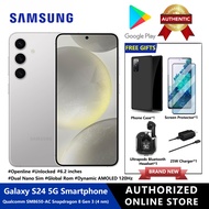 Samsung Galaxy S24 5G Dual Sim Cell Phone 8GB RAM+256GB ROM AI Smartphone, Unlocked Android, 50MP Ca