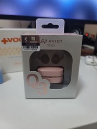 放全新aviot te-q3粉紅色 耳機 藍牙耳機 無線耳筒 $400 石硤尾 南昌站交收
