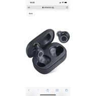 Wireless Earbuds, KKUYI Bluetooth Earbuds with Wireless Charging Case, Black