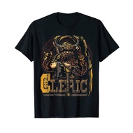 Dwarven Cleric RPG Fantasy Class Graphic Art Gift for Gamers T-Shirt(10)