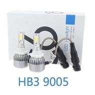 C6 HB3 9005 LED Headlight foglight 6000k 100%genuine light cob motor LED car LED HB3 9005 type