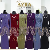 AZRA Kebarung Sulam Moden.Kebaya Sulam Moden.kebaya Labuh.Kebaya Embroidery.Kurung Moden Raya.Baju Kebaya Sulam Raya