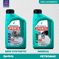 PETRONAS SPRINTA 2T T500 Semi Synthetic / T300 Premium Engine oil (1L) Motorcycle Oil