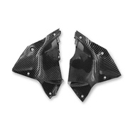 yolandd -สำหรับแผงโครงด้านหน้า Z650คาวาซากิสำหรับ Kawasaki Z650หน้ากากสำหรับคาวาซากิคาร์บอน Z650 2Z5