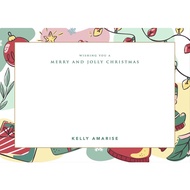 Pad Christmas Note Card